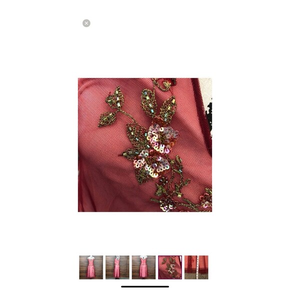 Vintage Y2K Romantic Fairy Dress by BCBG MaxAzria Women Size 2 Tulle Mesh Sequin - Picture 11 of 16